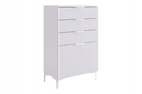 ЗЕФИР Комод (белый муар) в Добрянке - dobryanka.mebel24.online | фото